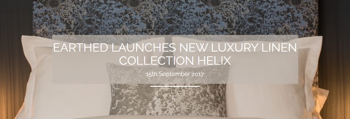 EARTHED LAUNCHES NEW LUXURY LINEN COLLECTION HELIX