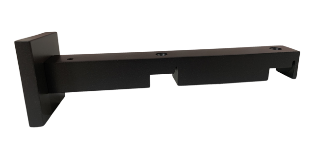 EVAGLIDE FLAT POLE DBLE WALL BRACKET ANTHRACITE (810272)